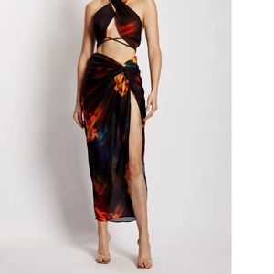 Meshki Floral Skirt
